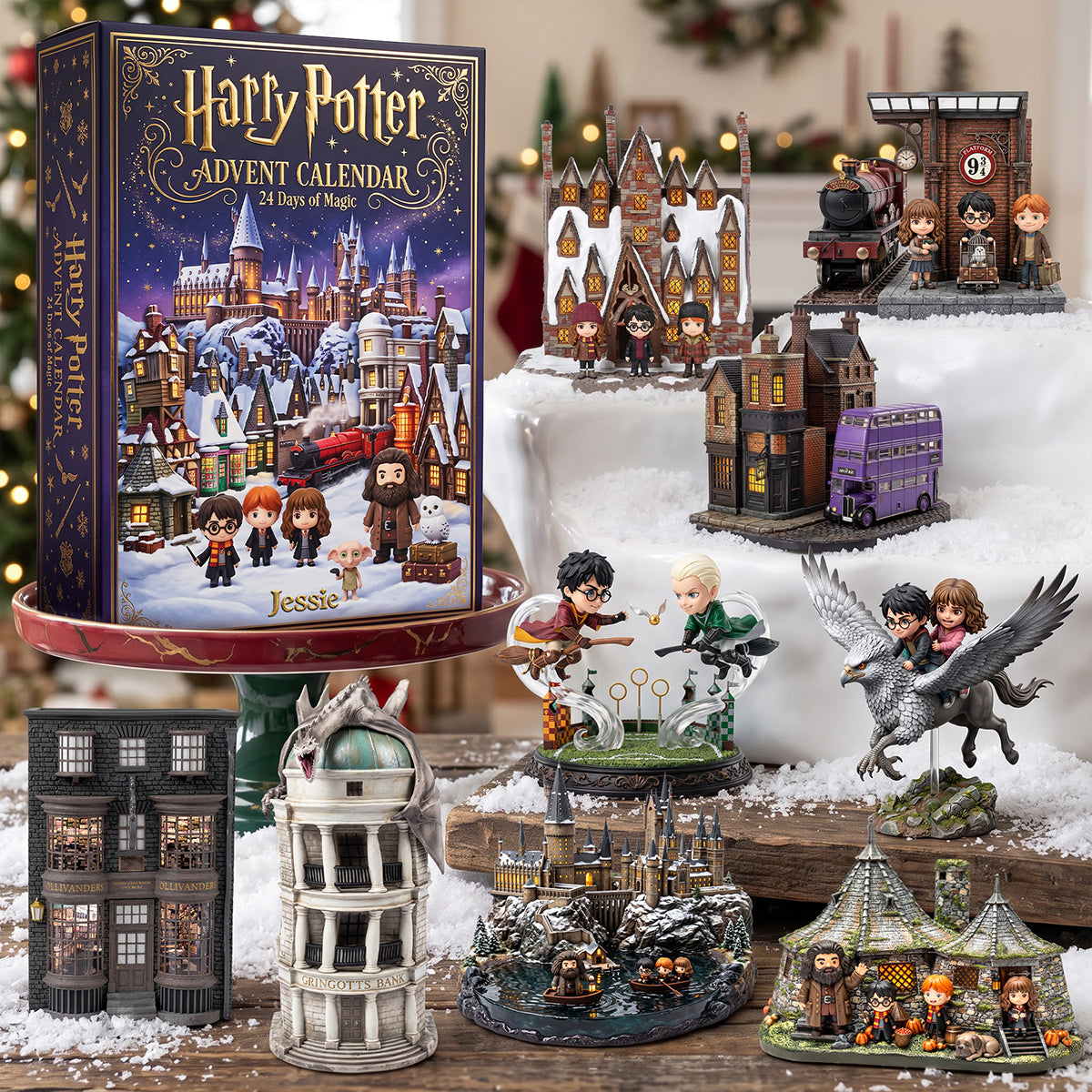 Winter Village Collectible Blind Box - Personalized Gifts For Movie Lovers 02NATA231026-Homacus