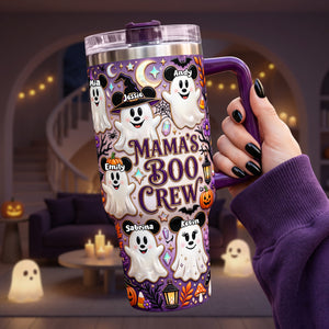 Mama's Boo Crew Ghost 40oz Tumbler - Personalized Gifts For Mothers 03pata070826
