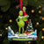 Hugging Green Monster Couple Ornament - Personalized Christmas Gift For Couples 01OHLU180925-Homacus
