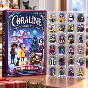Whimsical Christmas - Behind the Secret Door Gothic Advent Calendar Blind Box - Personalized Christmas Gifts 06tyqn271026-Homacus