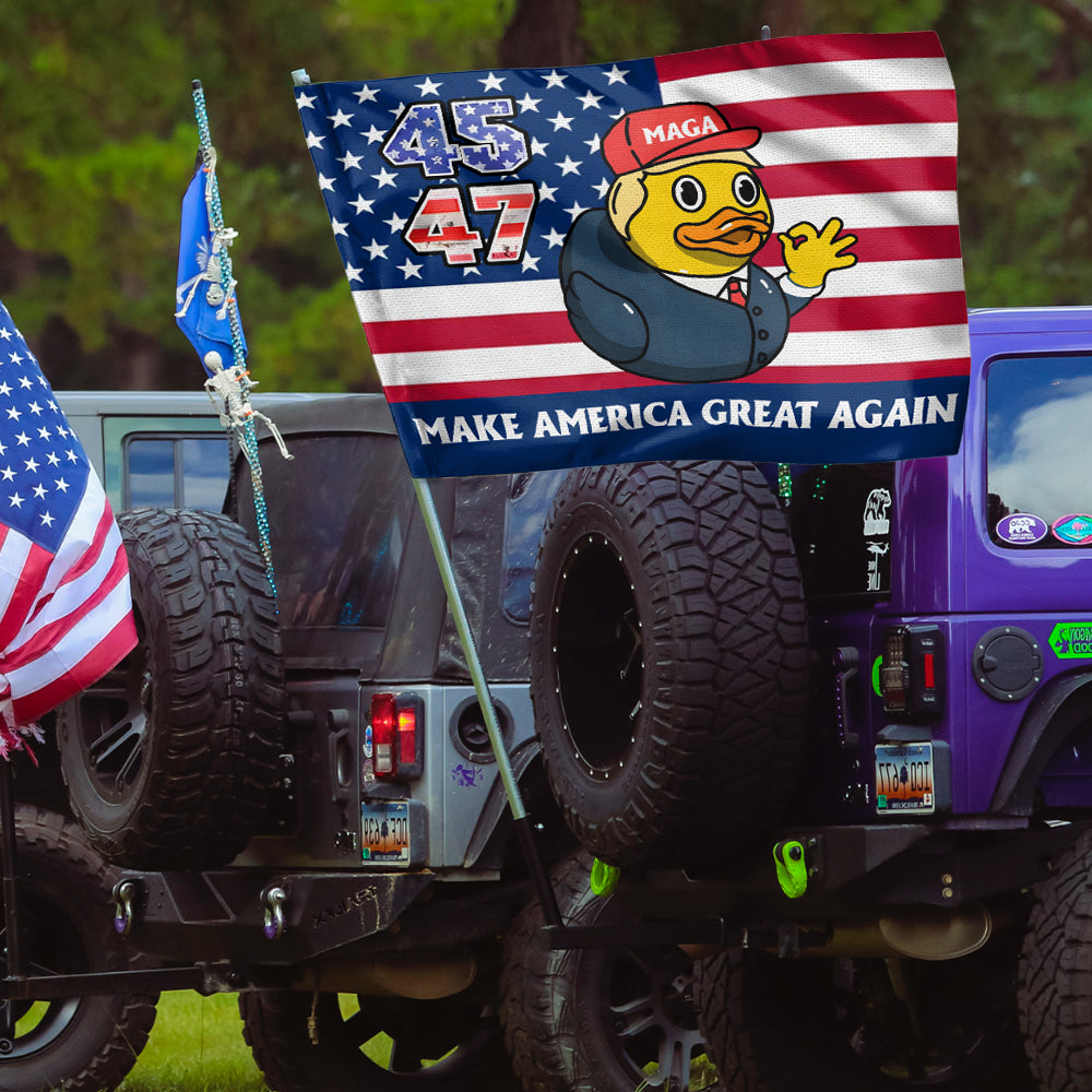 Personalized Gifts For Off-Road Lovers, Political House Flag, Republican House Flag 02humh180724-Homacus