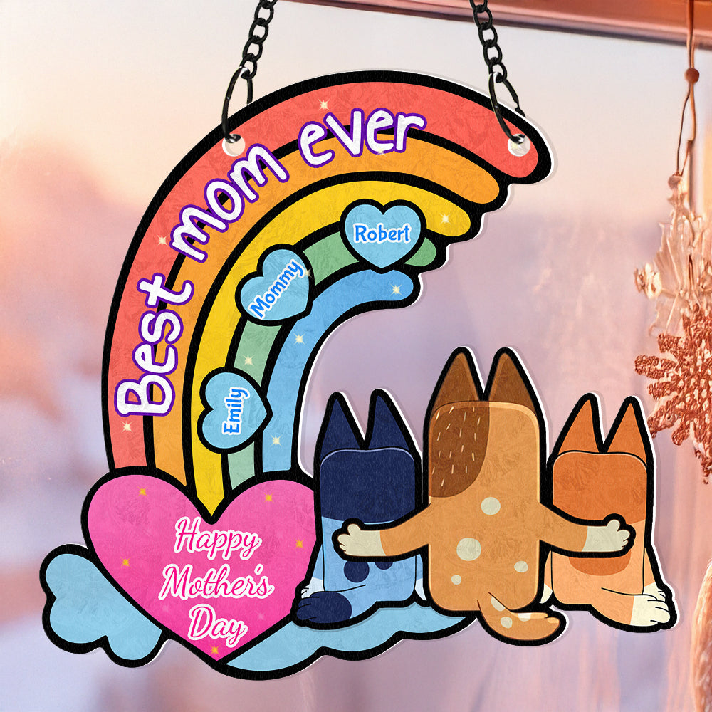 Personalized Gifts For Mom Suncatcher Ornament 01DTDT250325-Homacus