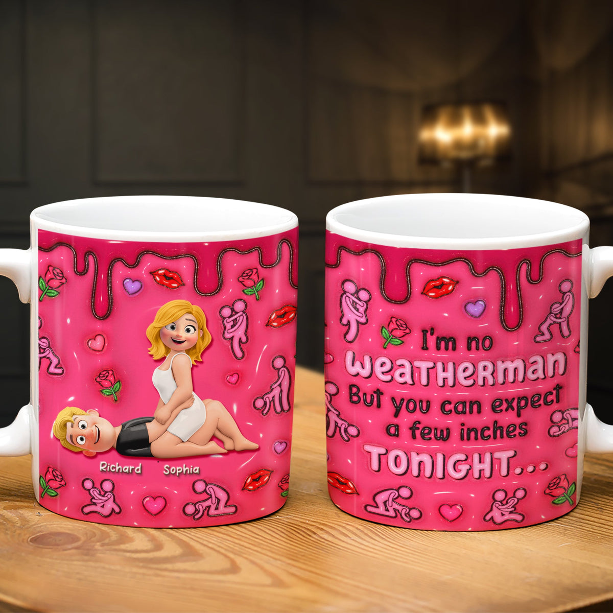 Naughty Couple Coffee Mug - Personalized Gifts For Couple 02naqn291125-Homacus