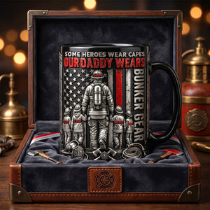 Hero Firefighter Daddy Coffee Mug - Personalized Gifts For Dad 02PADH150526-Homacus