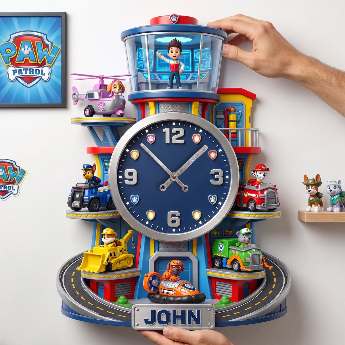 Back To School Gifts For Kids - Personalized Acrylic Hanging Wall Clock 05halu270726