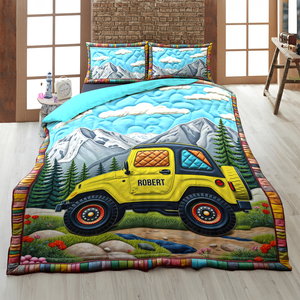 Personalized Gifts For Off-road Quilt Bed Set 021hupu040225-Homacus