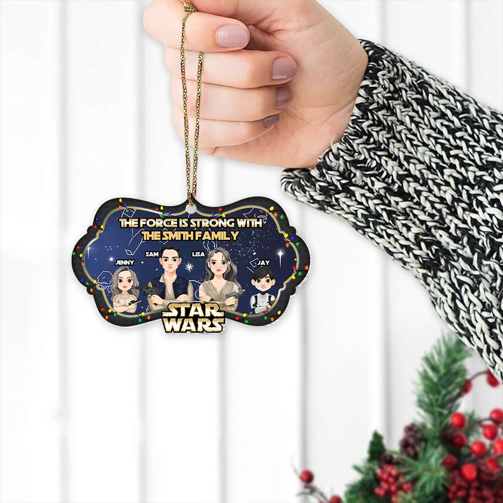 Personalized Christmas Gifts For Family Ornament Acrylic 03XQMH130924HG-Homacus