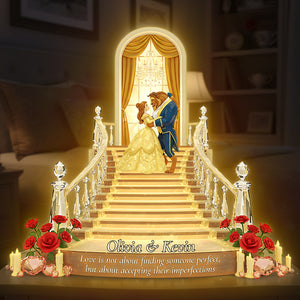 Couple Dancing Acrylic Light Box - Personalized Gifts For Couple 03kita291125-Homacus