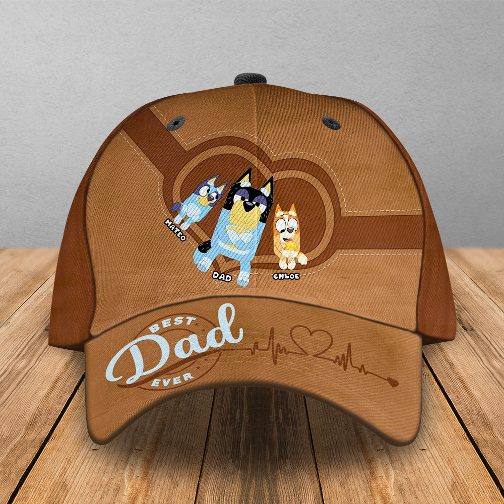Dog Dad Classic Cap - Personalized Gifts For Father 136acdt0306-Homacus