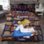 Personalized Gifts For Book Lovers Quilt Bed Set Reading Book Girl 03KAQN301224HG-Homacus