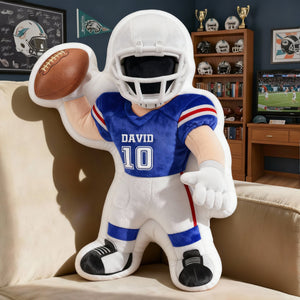 Sport Player Custom Shape Pillow - Personalized Gifts 03hulu121225-Homacus