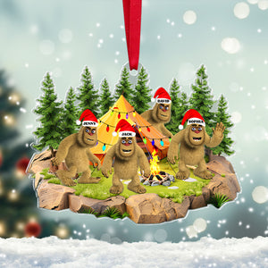 Personalized Gifts For Bigfoot Seeker Christmas Ornament, Neck Of The Woods 03qhtn160924-Homacus