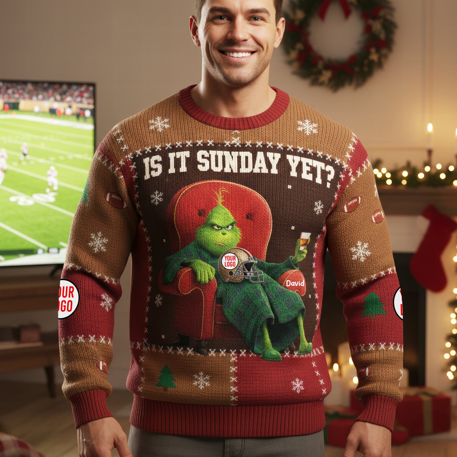 Waiting For Sports Season Ugly Sweater - Personalized Gifts For Sports Fans 04QHQN221025-Homacus
