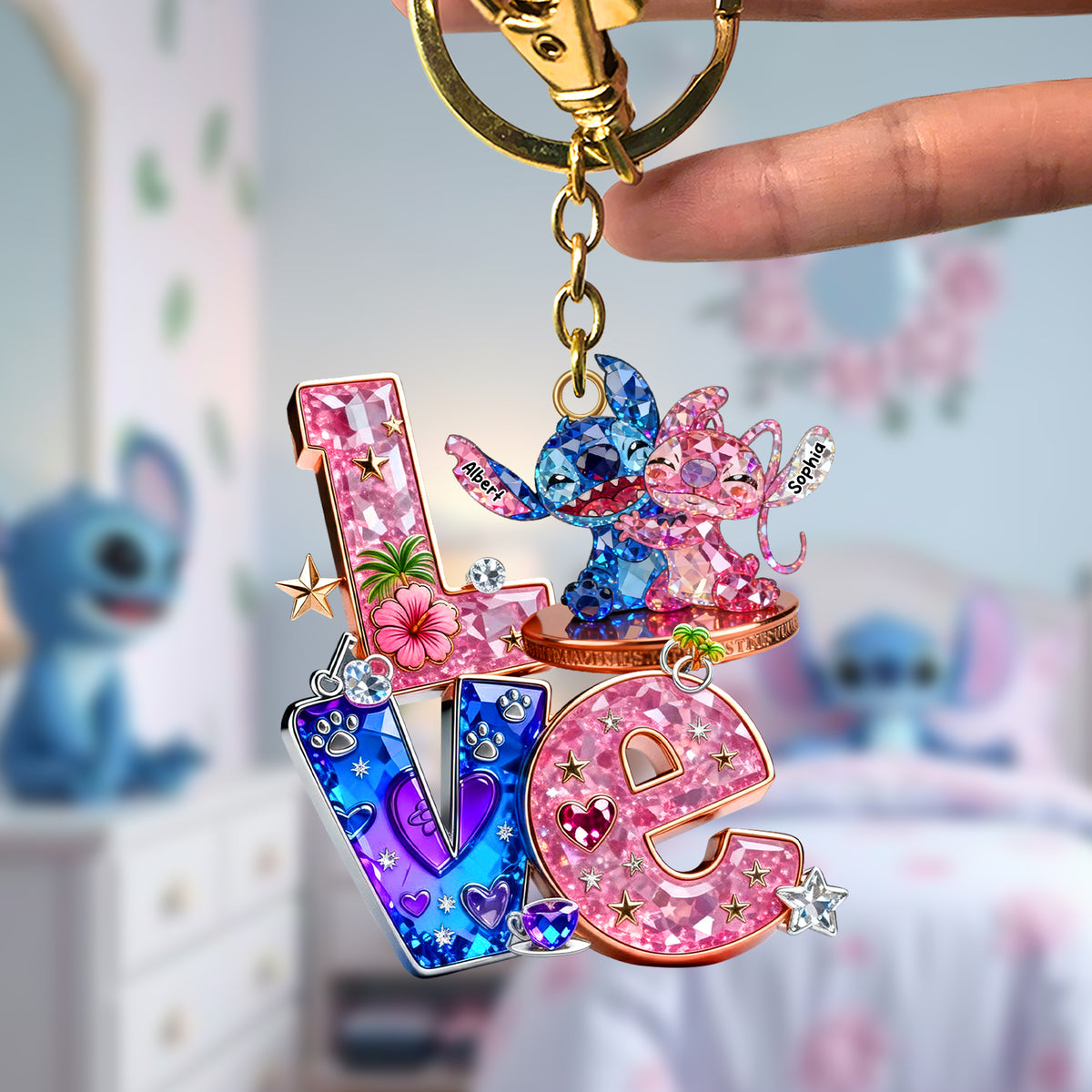 Cute Couple Keychain – Personalized Gifts For Couple 03toqn301225-Homacus