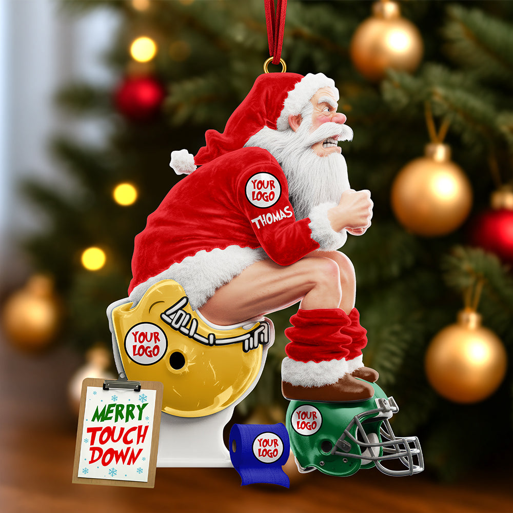 Strong Rival Sports Ornament, Personalized Gifts For Sports Fans 04qhqn240925-Homacus