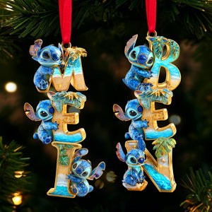 Cute Tropical Alien Ornament - Personalized Christmas Gift 05TGLU271025-Homacus