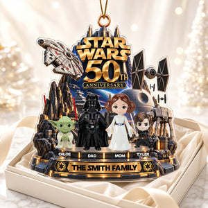 50 Years Of Timeless Memories Ornament - Personalized Anniversary Gift For Family 01OHDT021026-Homacus
