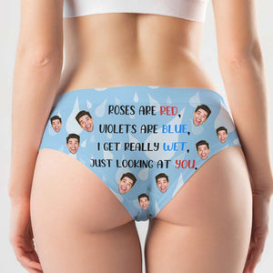 Custom Photo Gifts For Couple Women's Briefs 06TOMH051224-Homacus