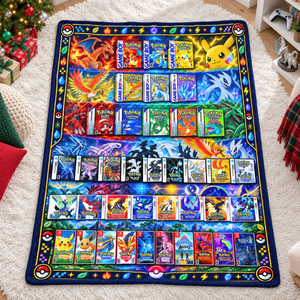 Creature Card Blanket - Personalized Gifts 09naqn071026-Homacus