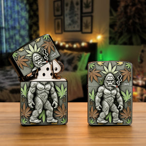 420 Fan Bigfoot Personalized Gifts For Smoking Lovers Lighter 03totn080825-Homacus
