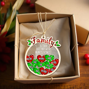 Personalized Gifts For Family Christmas Ornament 05ACDT280924-Homacus