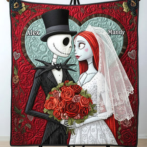 Couple Wedding Blanket - Personalized Gifts For Couple 07namg281125-Homacus
