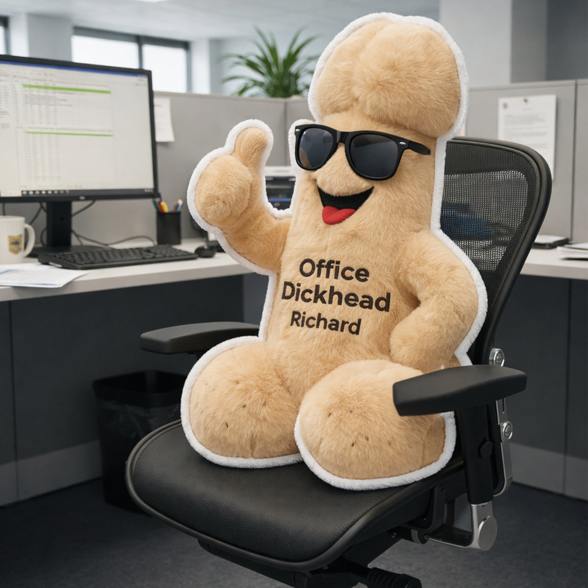 Funny Custom Shaped Pillow - Personalized Gifts For Coworker 01NAQN181125-Homacus