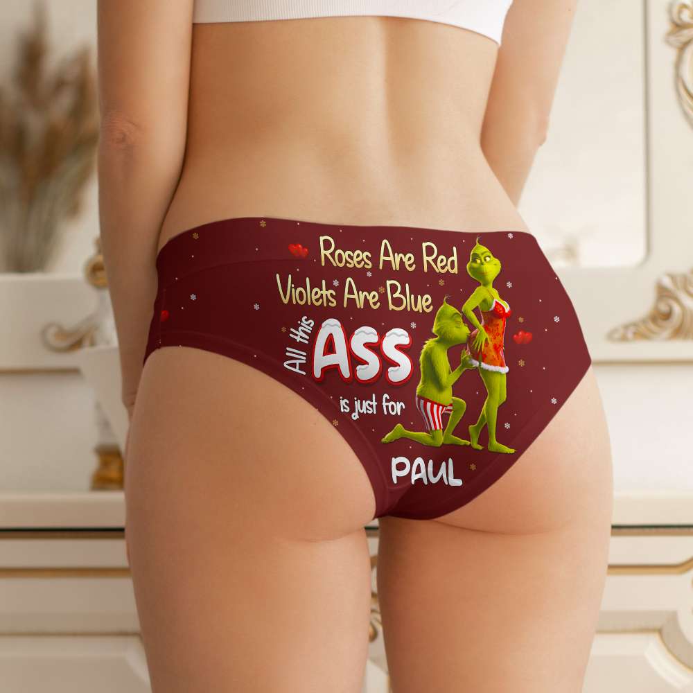 Funny Couple Women's Briefs Personalized Gifts For Women 01NADT141025-Homacus