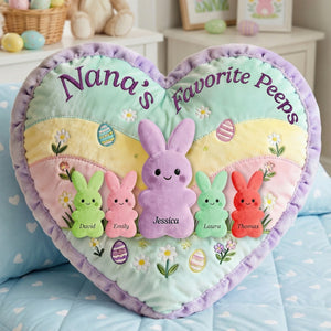 Grandma Peep Easter Custom Shape Pillow - Personalized Gifts For Grandma 05naqn300126-Homacus