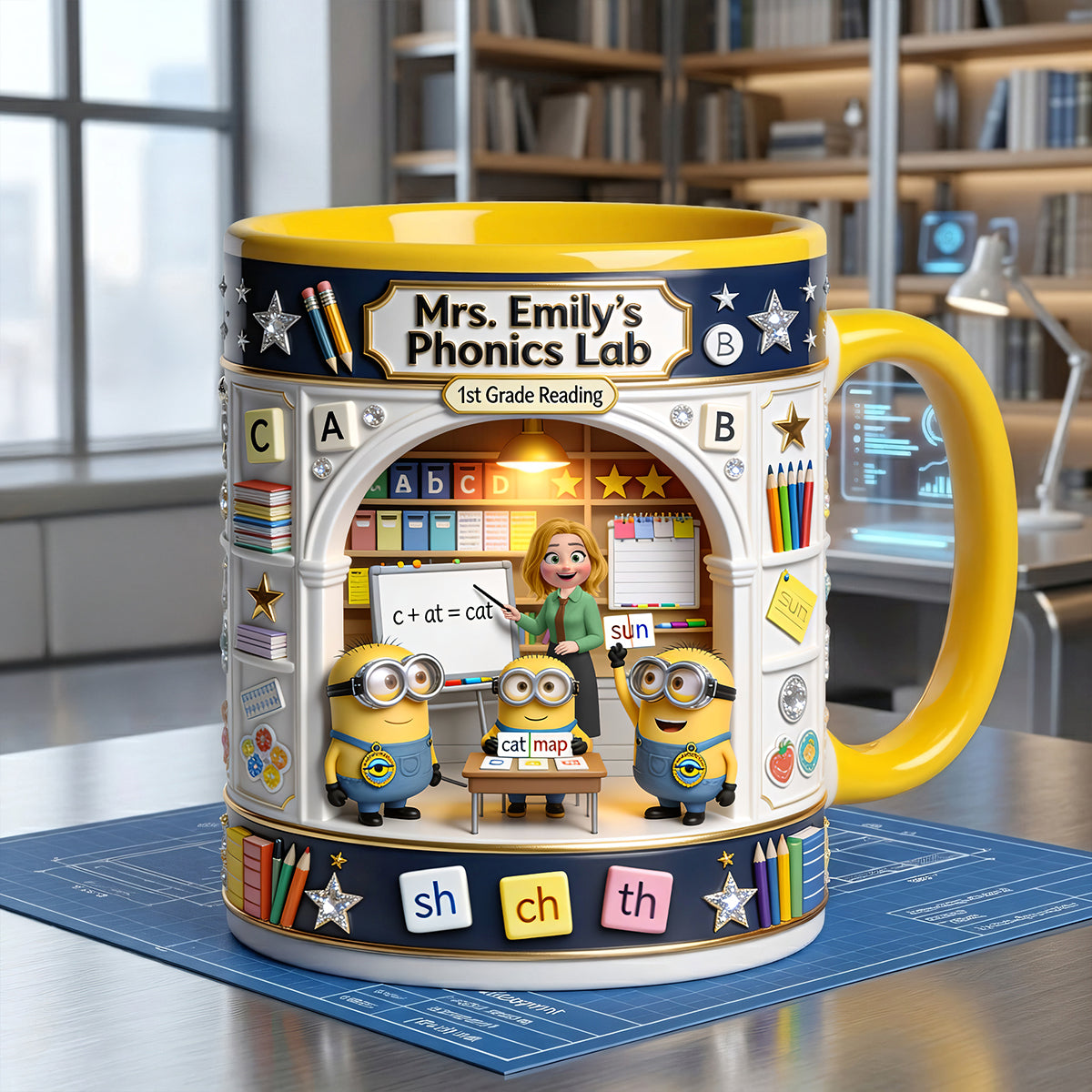 Classroom Boss Coffee Mug - Personalized Gifts For Teacher 02HATA070726-Homacus