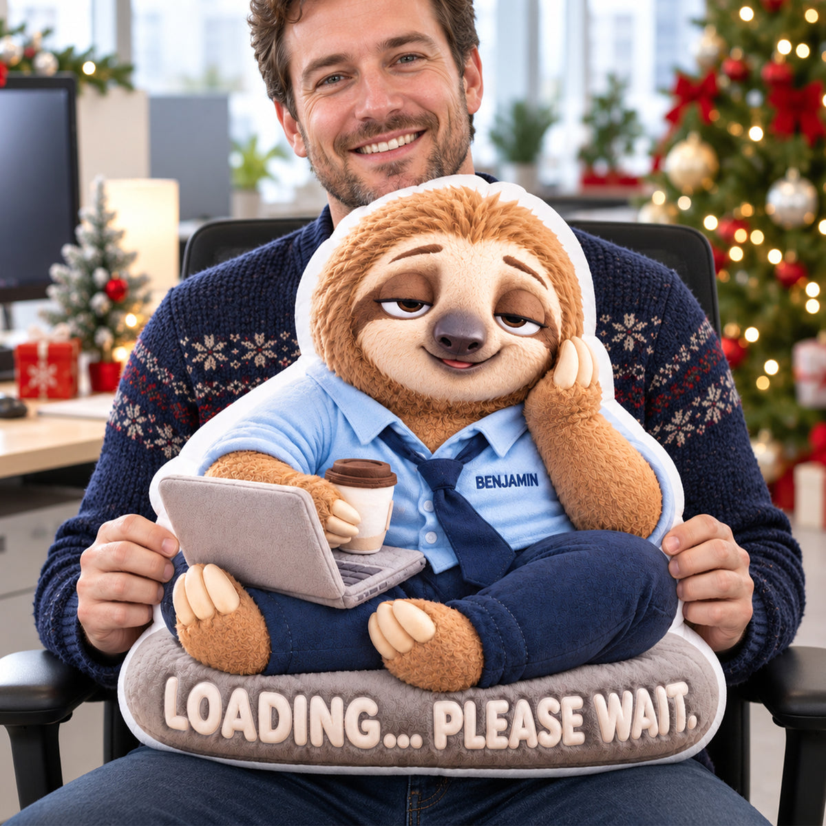 Chilling Worker Pillow - Personalized Gifts For Office Workers 09ttqn290926-Homacus