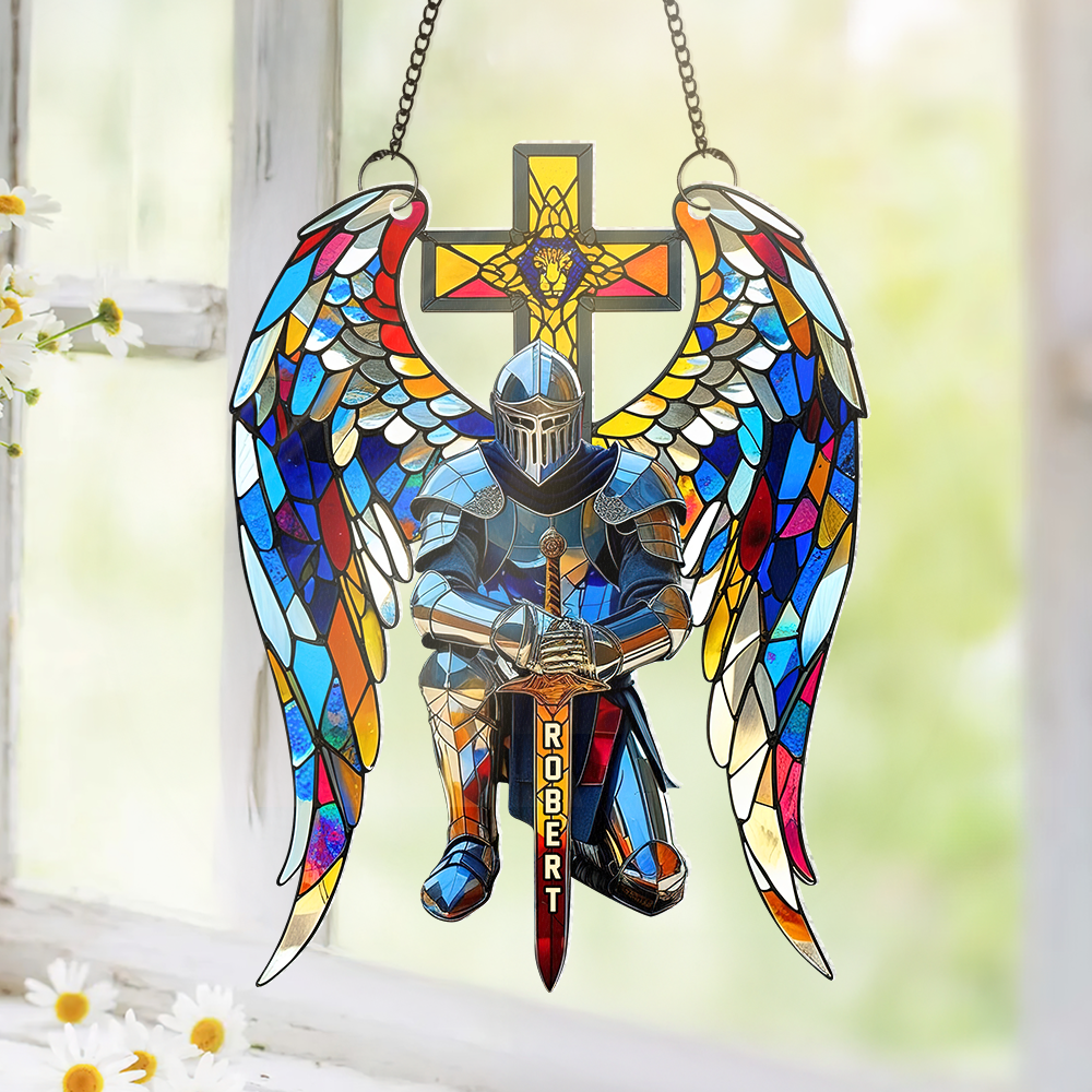 Armor of God Suncatcher Ornament- Personalized Gifts For Christian 06TGPU080725-Homacus