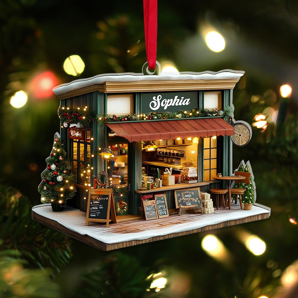 Personalized Gifts For Her Ornament Coffee Shop 01tglu211124-Homacus
