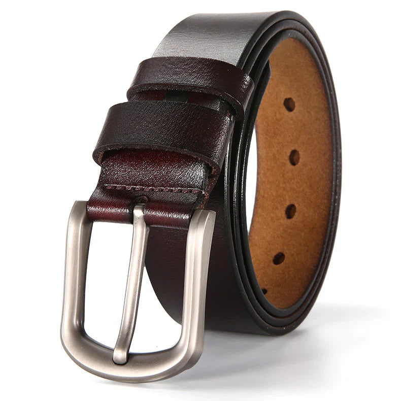 Cheeky Couple Secret Message Men's Belt - Personalized Gift For Him 01HULU270126-Homacus