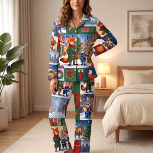 Lovely Couple Pajama Set - Personalized Christmas Gifts For Couple 01hadh030926