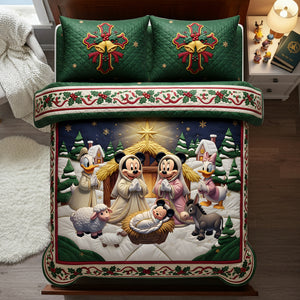 Christmas Faith Quilt Bed Set - Personalized Gifts 11PALU141125-Homacus