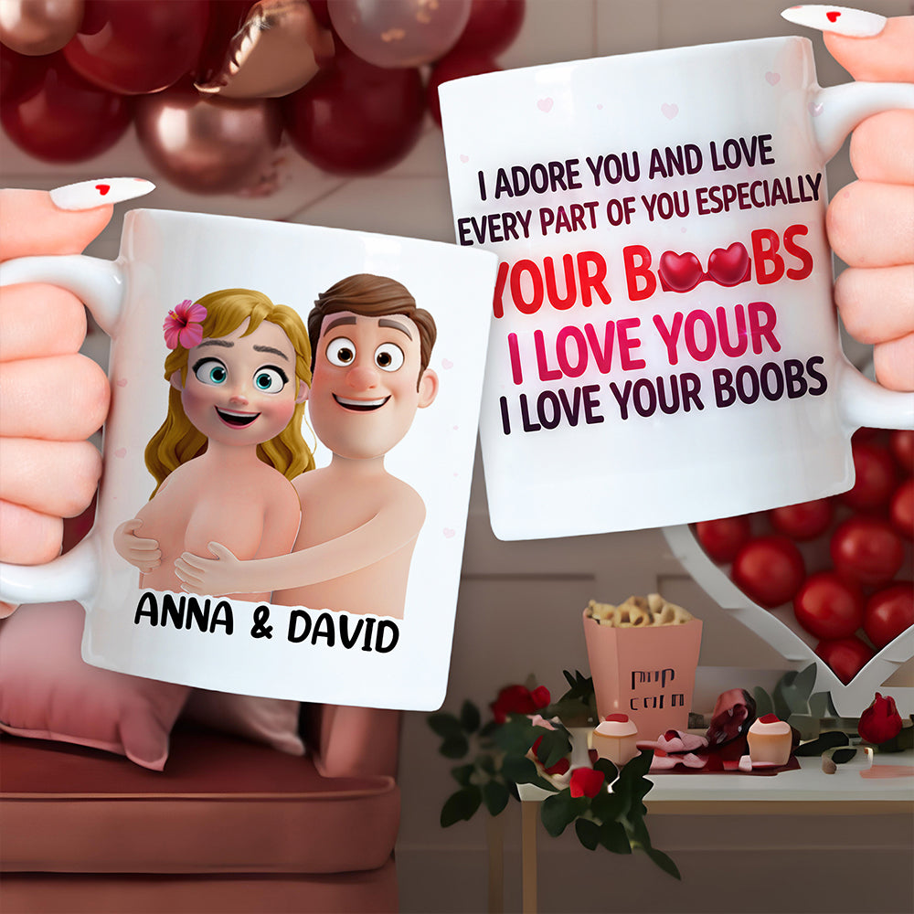 Naughty Coffee Mug - Personalized Gifts For Couple 04OHDT011225-Homacus