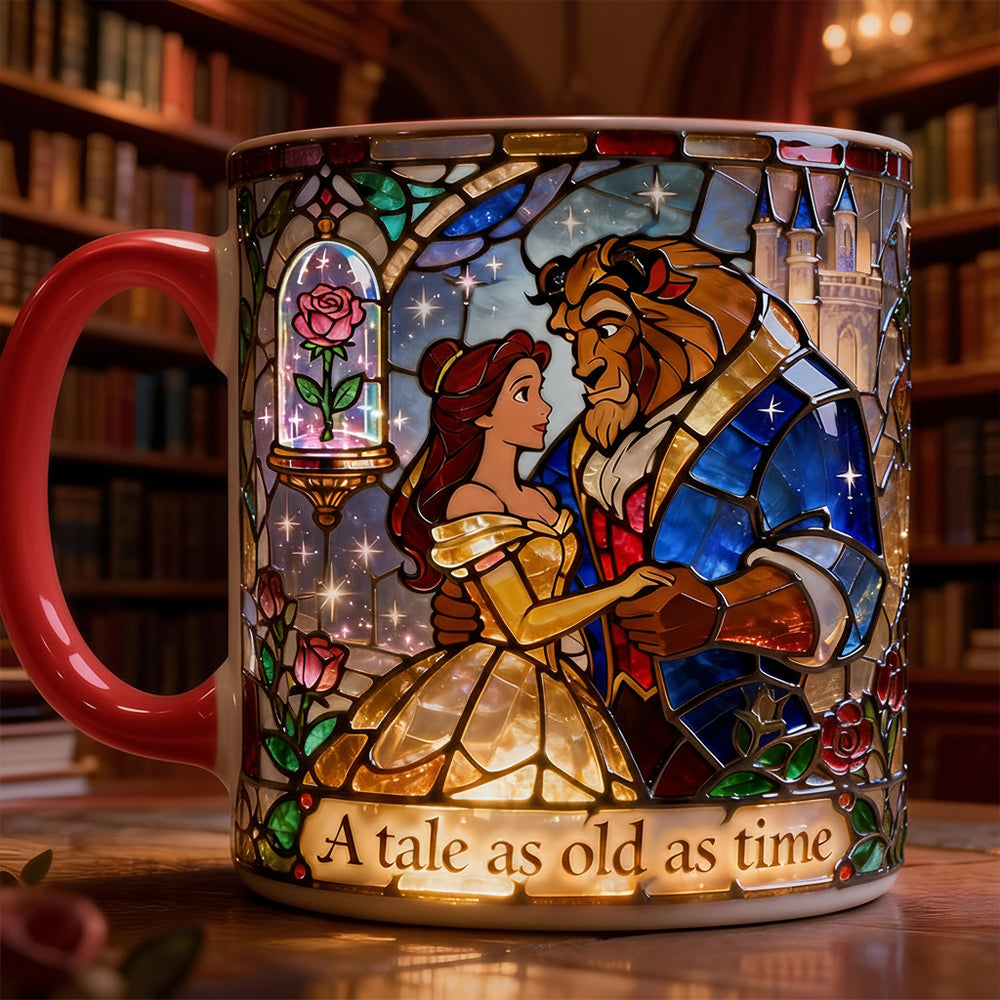 Romantic Fairy Tales Accent Mug - Personalized Gifts For Couple 04HYDT160126-Homacus