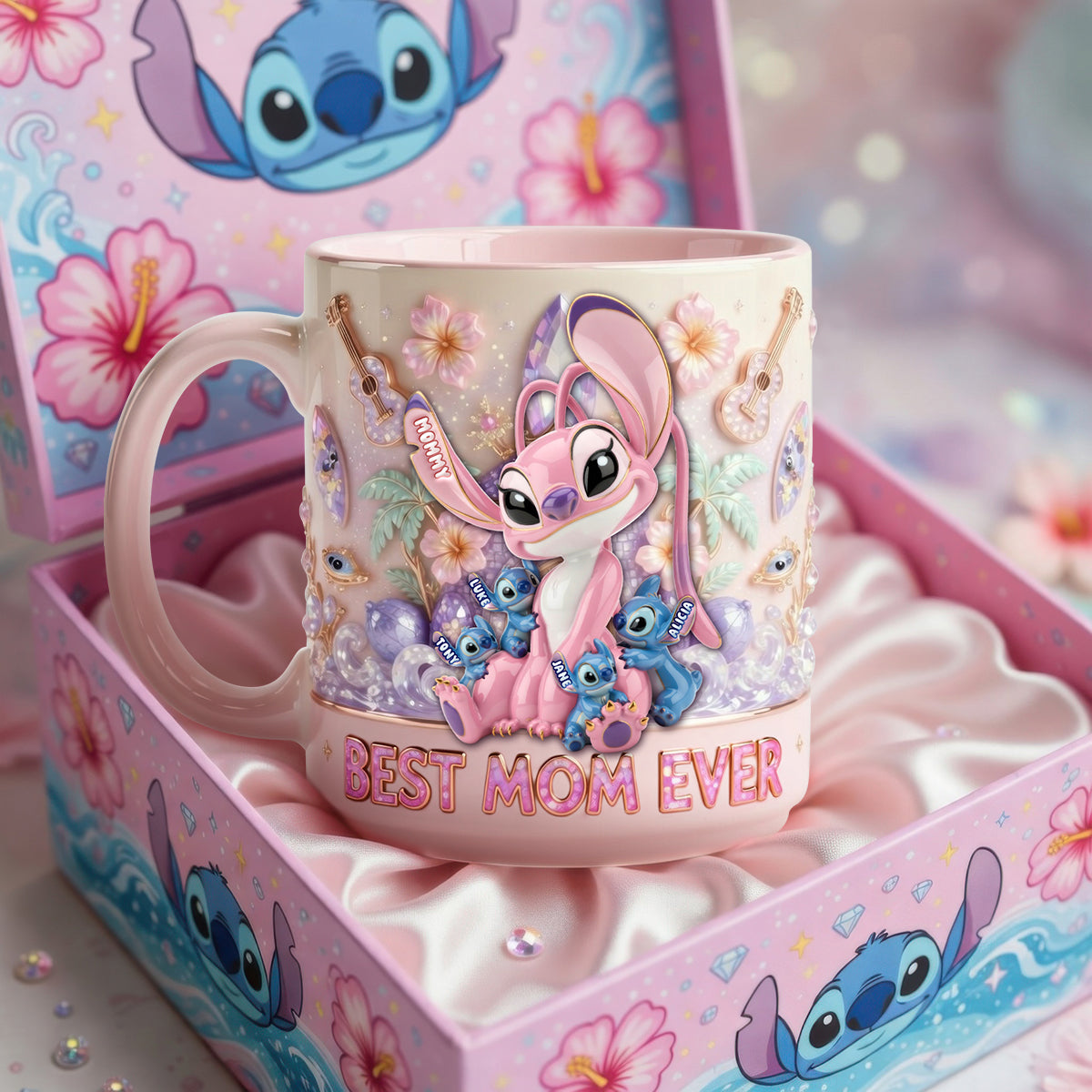 Mom & Little Experiments Accent Mug - Personalized Gifts For Moms 01OHDH130426-Homacus