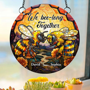 Personalized Gifts For Couple Suncatcher Ornament 03TGDT091224-Homacus