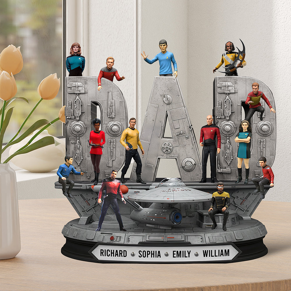 Galaxy Troop Plaque - Personalized Christmas Gifts For Dad 04qhqn130525-Homacus