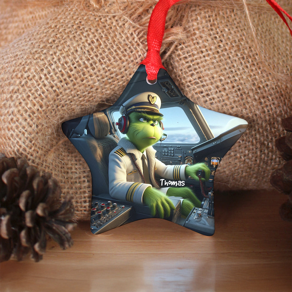 Personalized Gifts For Pilot Christmas Ornament 04OHDT211124-Homacus