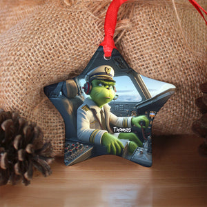 Personalized Gifts For Pilot Christmas Ornament 04OHDT211124-Homacus