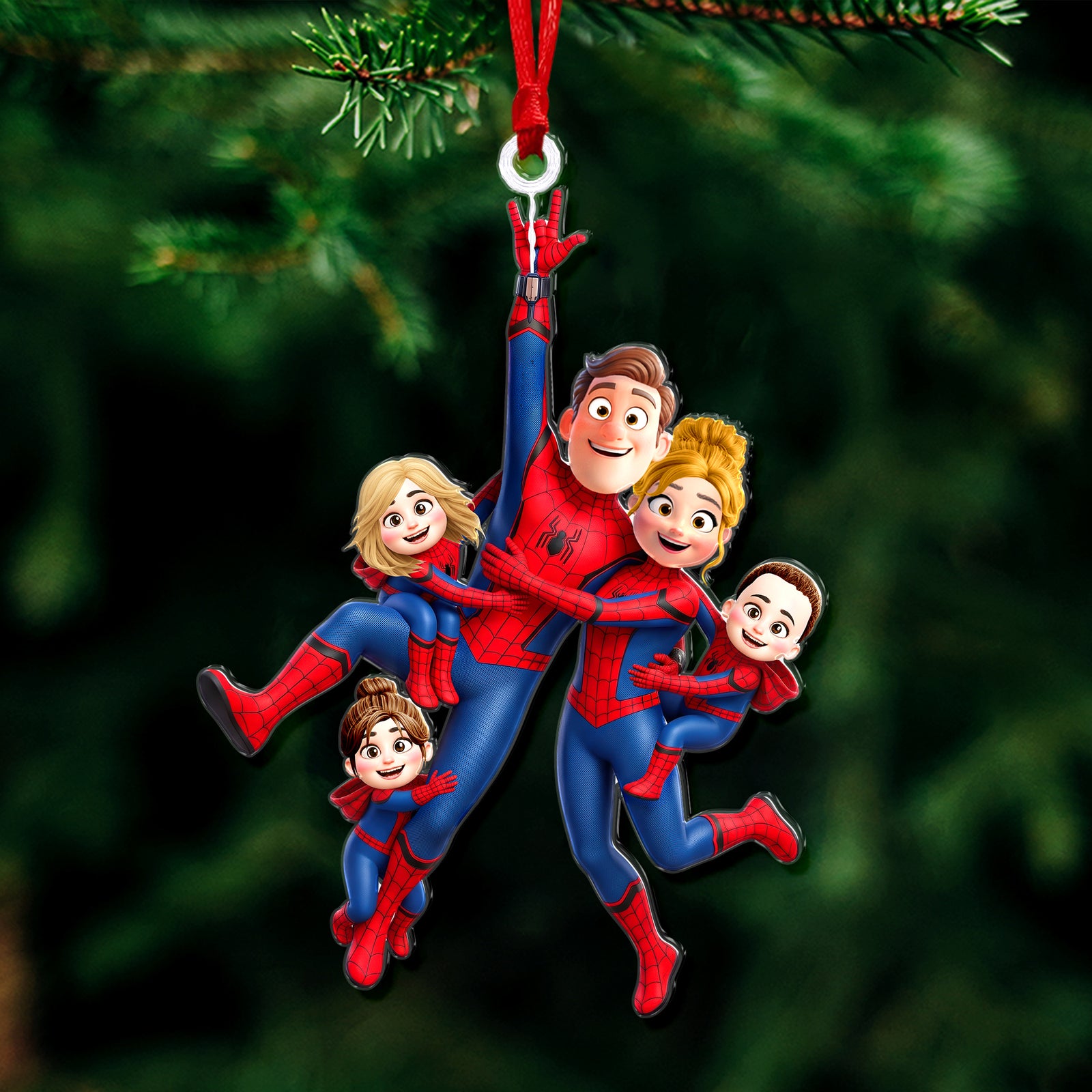 Hold On Joyful Family Acrylic Ornament - Personalized Gifts For Family 06qhqn210726-Homacus