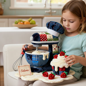 Cute Baking Mixer Pillow - Personalized Gifts For Bakers 06PALU111225-Homacus