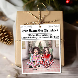 Personalized Gifts For Besties Christmas Ornament 03xqtn251124hh Sisterhood-Homacus