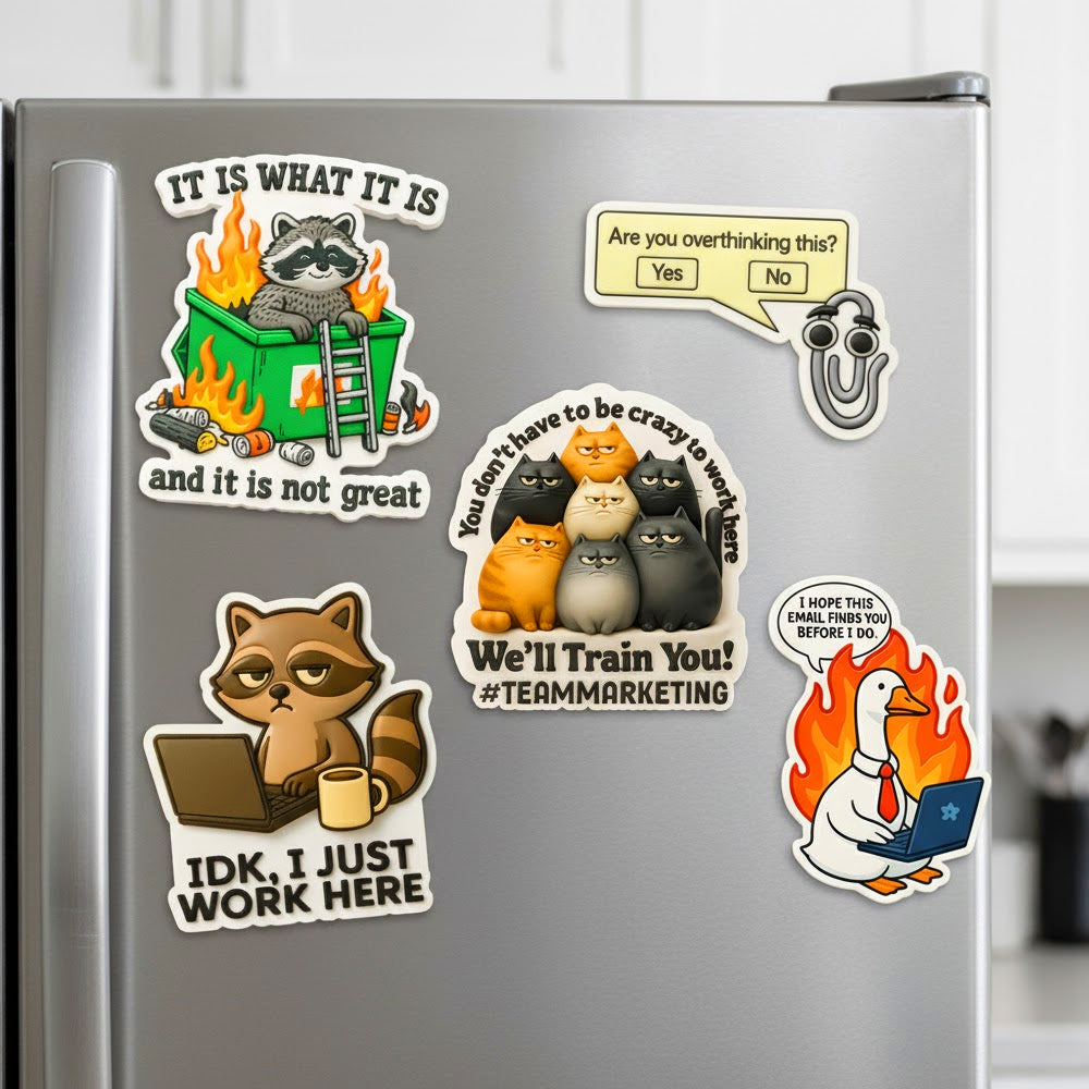 Personalized Gifts For Coworkers Acrylic Fridge Magnet 04hutn171125-Homacus