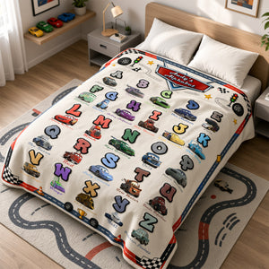 Colorful Alphabet Blanket - Personalized Gifts For Kids 01nadh201026-Homacus