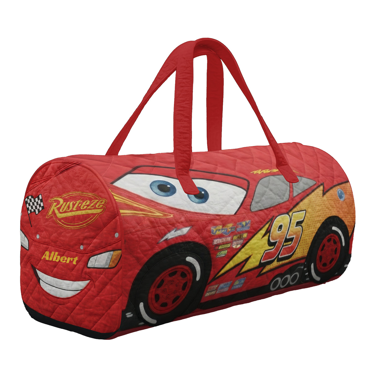 Racing Quilted Duffle Bag – Personalized Gifts For Car Lovers 02naqn200126-Homacus