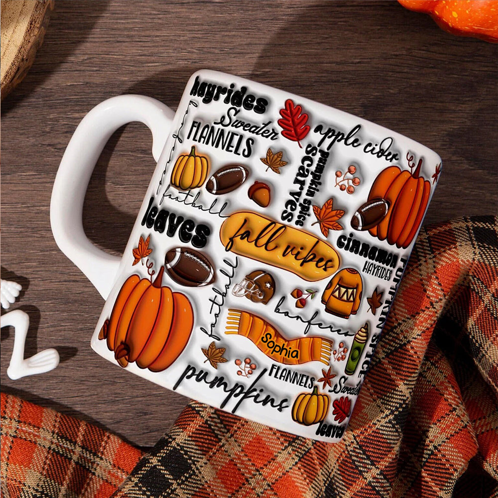 Personalized Pumpkin Halloween Coffee Mug 04ACDT060924-Homacus